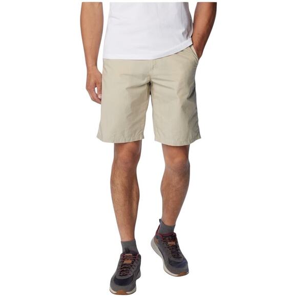 Columbia Mens Fossil (Tan) Washed Out Lightweight Summer Shorts | NEW/NWT!! - Picture 1 of 15